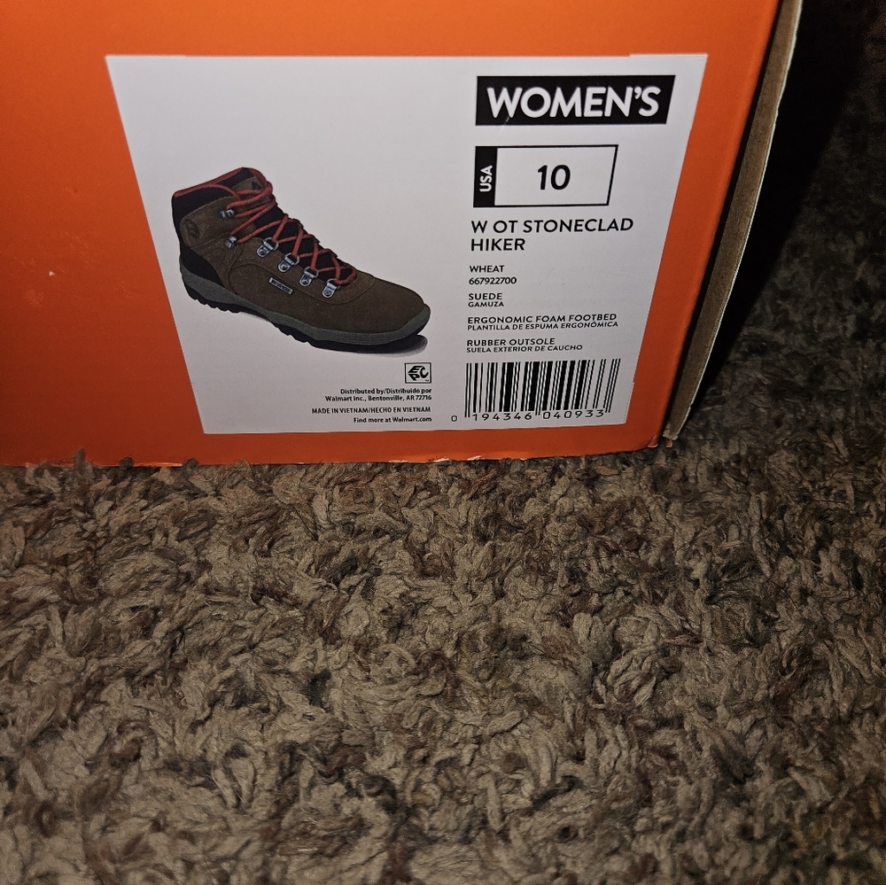 Ozark Trail Womens Stoneclad Waterproof Hiking Boots - Picture 5 of 8